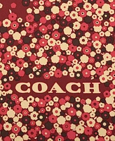 Coach Women's Horse and Carriage Tea Rose Printed Silk Scarf