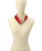 Coach Women's Valentine's Day Pegasus Print Silk Square Scarf