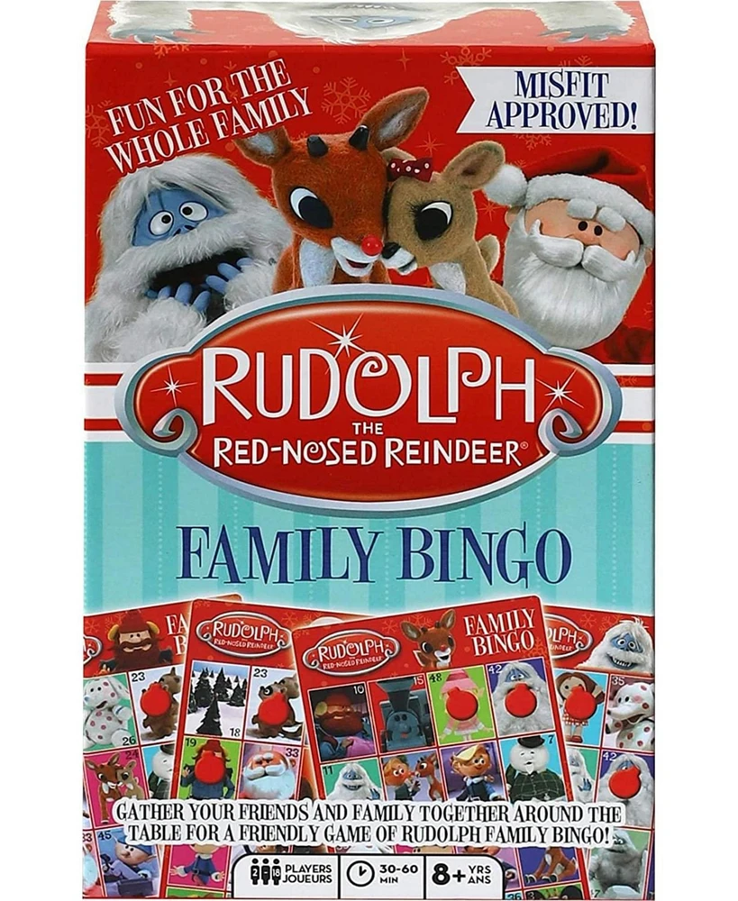Rudolph The Red Nosed Reindeer Family Bingo Game