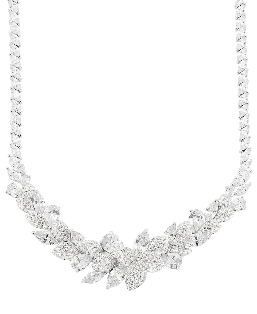Arabella Cubic Zirconia Necklace (40-1/4 ct. t.w.) in Sterling Silver, 18"