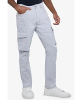 Raw X Men's Rip And Repair Cargo Pocket Jeans