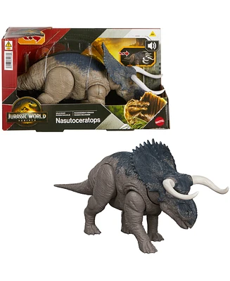 Jurassic World Rebirth Wild Roar Nasutoceratops Dinosaur Toy