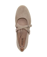 LifeStride Women's Marnie Round Toe Mary Jane Flats