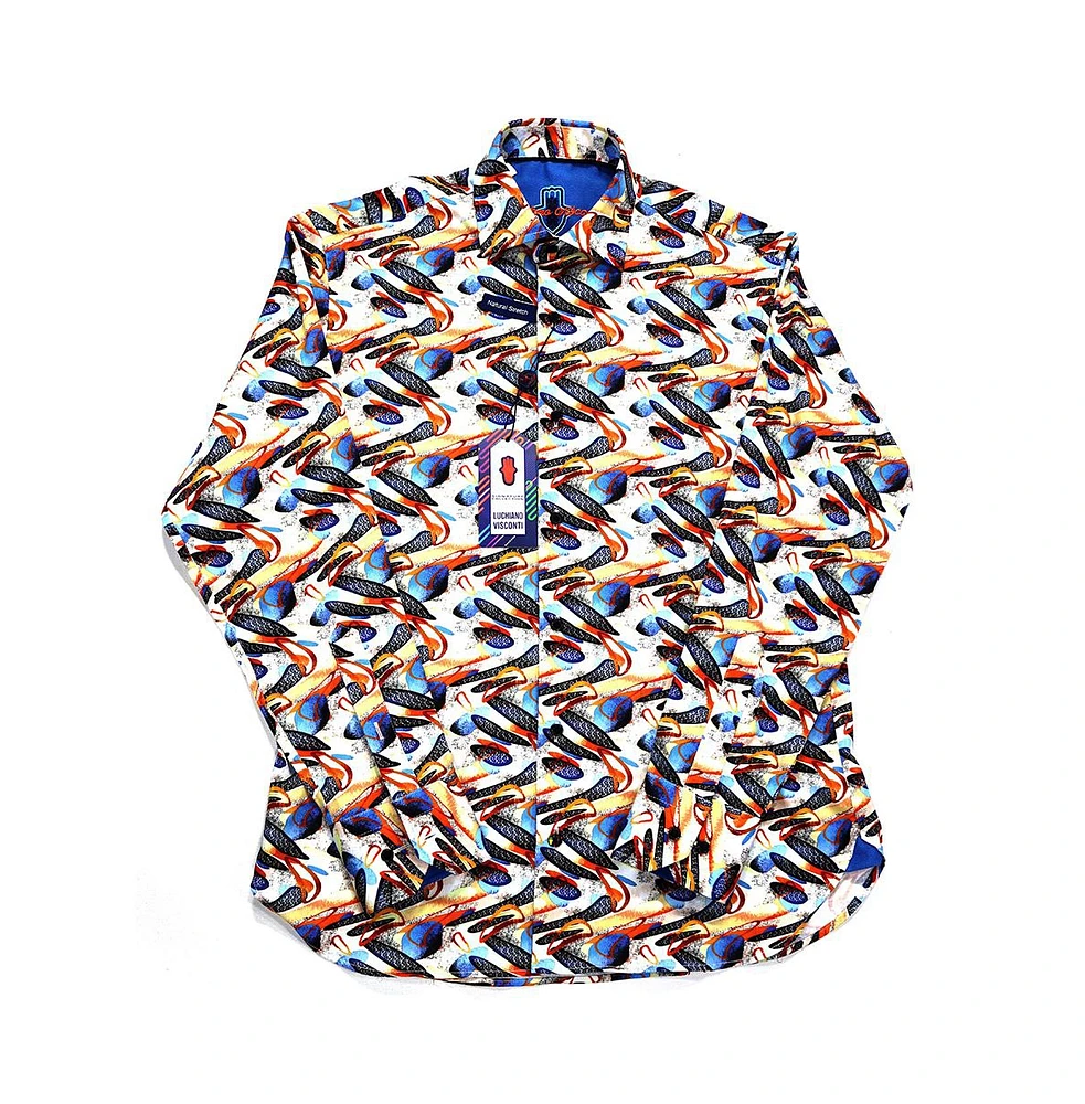 Luchiano Visconti Men's Multicolor shirt