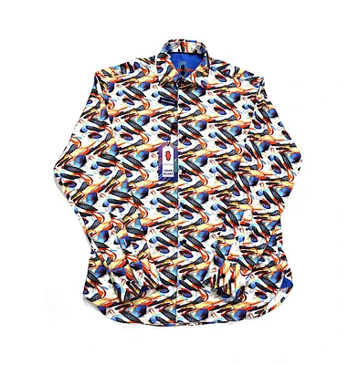 Luchiano Visconti Men's Multicolor shirt