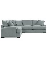 Rhyder 3-Pc. Fabric L Sectional, Exclusively at Macy's