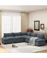 Modular Sectional Sofa w/ Storage