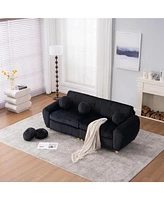 84" Corduroy Sofa Couch