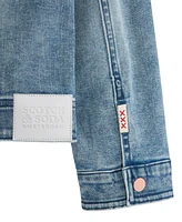 Scotch & Soda Big Girls Denim Group Stretch Jacket