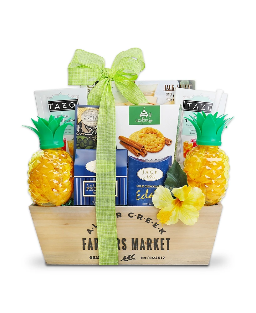 Alder Creek Gift Baskets Sunny Day With You, 9 Piece