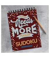 The World Needs More Sudoku Book Puzzle Pad