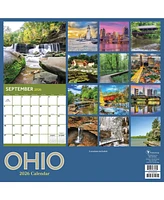 2026 Ohio Wall Calendar