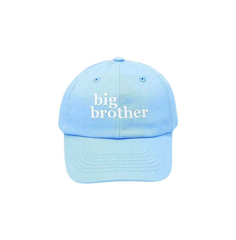 Bits & Bows Boys Boys Brother Baseball Hat in Blue