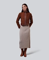 Furniq Uk Women's Suede Studded Jacket, Created for Macy's