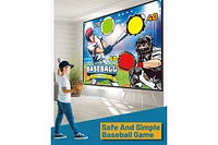 Titqwop Sticky Baseball Toss Game Set – Indoor/Outdoor Throwing Target Toy with 3 Balls | Backyard, Birthday & Team Sports Gift for Kids Ages 3