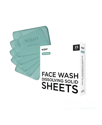Face Wash Sheets 25-Pack