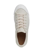 Lace Up Canvas Low Top Sneakers