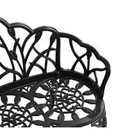 Mondawe Cast aluminium bench