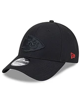 New Era Men's Black Kansas City Chiefs Momentum 9FORTY Adjustable Snapback Hat