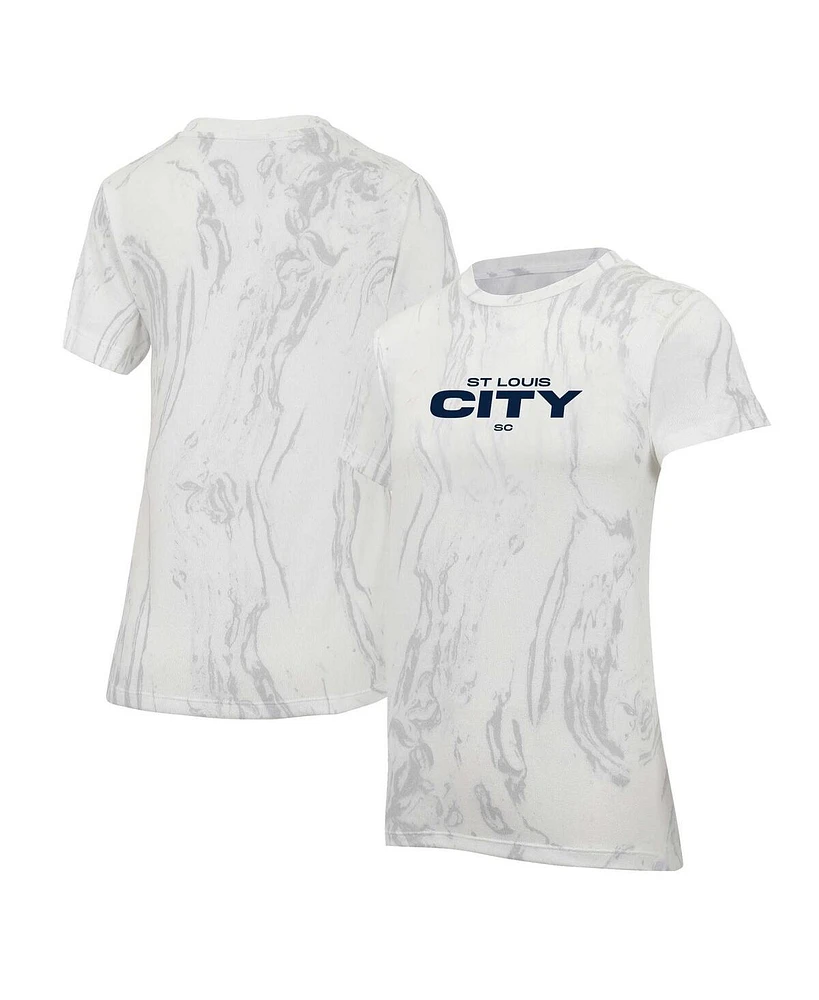 Concepts Sport Women's Cream St. Louis City Sc Quartz T-Shirt