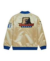 Mitchell & Ness Men's Gold Morgan State Bears Team Og 2.0 Lightweight Satin Full-Zip Jacket