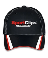 Checkered Flag Sports Men's and Women's Black Denny Hamlin FedEx Uniform Adjustable Hat