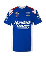 Hendrick Motorsports Team Collection Men's Blue Kyle Larson Valvoline Uniform T-Shirt