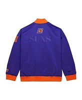Mitchell & Ness Men's Purple Phoenix Suns Hardwood Classics Team Og 3.0 Lightweight Satin Full-Snap Jacket