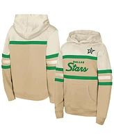 Mitchell & Ness Big Boys and Girls Tan Dallas Stars Head Coach Pullover Hoodie