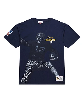 Mitchell & Ness Men's Kenny Washington Black Los Angeles Rams Vintage Short Sleeve T-Shirt
