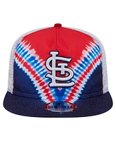 New Era Men's St. Louis Cardinals Tie-Dye Golfer Trucker Adjustable Hat