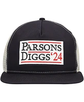 New Era Men's Navy/Natural Dallas Cowboys Election Trucker Golfer Snapback Hat