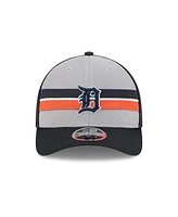 New Era Men's Navy/Gray Detroit Tigers 2025 Batting Practice 9FORTY M-Crown Adjustable Hat