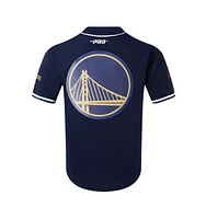 Pro Standard Men's Navy Golden State Warriors 2024/25 City Edition Mesh Baseball Jersey