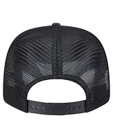 New Era Men's Navy/Black Los Angeles Rams Adventure Drinks Pattern 9SEVENTY Stretch Snap Hat