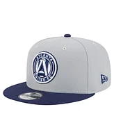 New Era Men's Gray Atlanta United Fc Color Pack Two-Tone 9FIFTY Snapback Hat