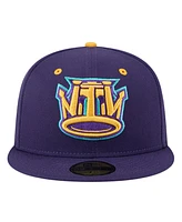 New Era Men's Purple Brooklyn Cyclones Copa de la Diversion 59FIFTY Fitted Hat