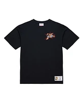 Mitchell & Ness Men's Allen Iverson Black Philadelphia 76ers Hardwood Classics Nba Legends T-Shirt