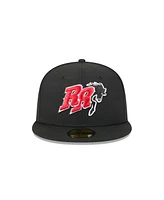 New Era Men's Black Frisco RoughRiders Theme Nights 59FIFTY Fitted Hat