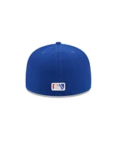 New Era Men's Blue Brooklyn Cyclones theme Nights 59FIFTY Fitted Hat