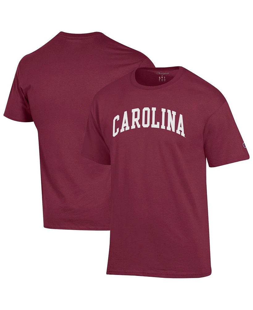 Champion Men's Garnet South Carolina Gamecocks Basic Arch T-Shirt