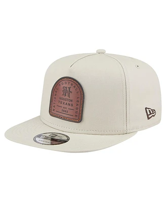 New Era Men's Stone Houston Texans Premier 9FIFTY Snapback Hat
