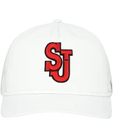 '47 Brand Men's White St. John's Red Storm Logo Rope Hitch Adjustable Hat