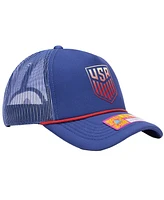 Fan Ink Men's Blue Usmnt Atmosphere Adjustable Trucker Hat