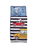 Bedtime Originals Baby Snoopy & Woodstock Peanuts Transportation Nap Mat