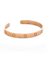 Pre-Owned Cartier Love Cuff Bracelet 18K Rose Gold
