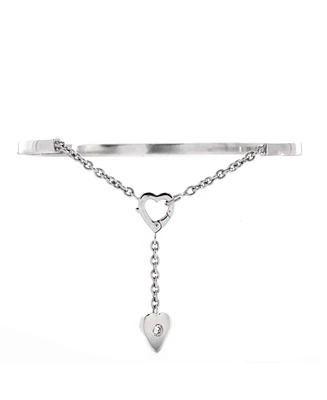 Pre-Owned Cartier Mon Amour Heart Bracelet 18K White Gold and Diamond