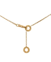 Pre-Owned Bvlgari Bvlgari Bvlgari Pendant Necklace 18K Gold with Onyx
