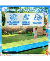 Wham-o Slip N Slide Double Wave Rider 18ft with Boogie, for Kids 5-12 Years Summer Toys Easy Setup