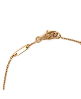 Pre-Owned Van Cleef & Arpels Sweet Alhambra Bracelet 18K Rose Gold and Carnelian